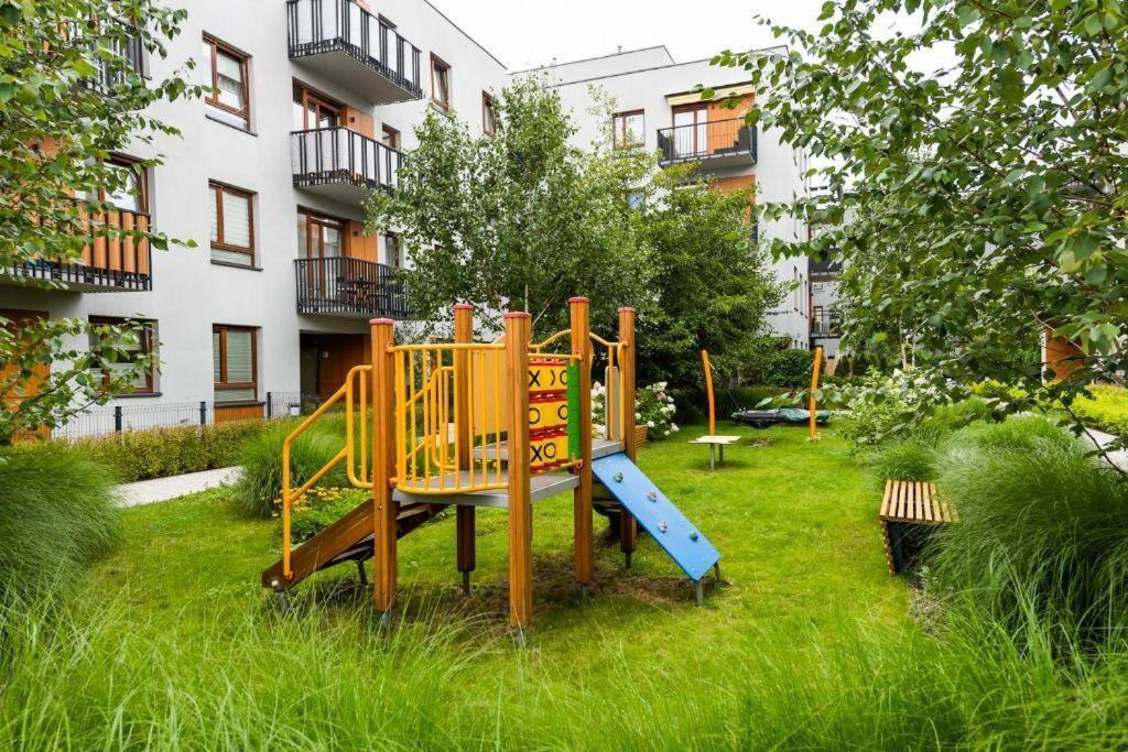 Luxury Garden Apartment Warsaw Luaran gambar